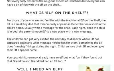 Newsletter – 2023 Dec – Elf