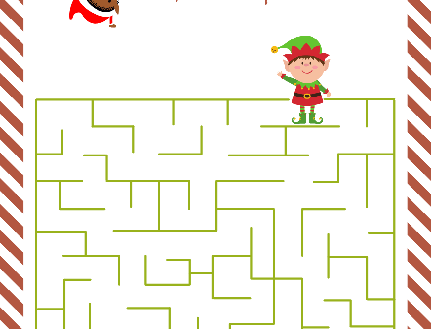 Christmas Elf Maze