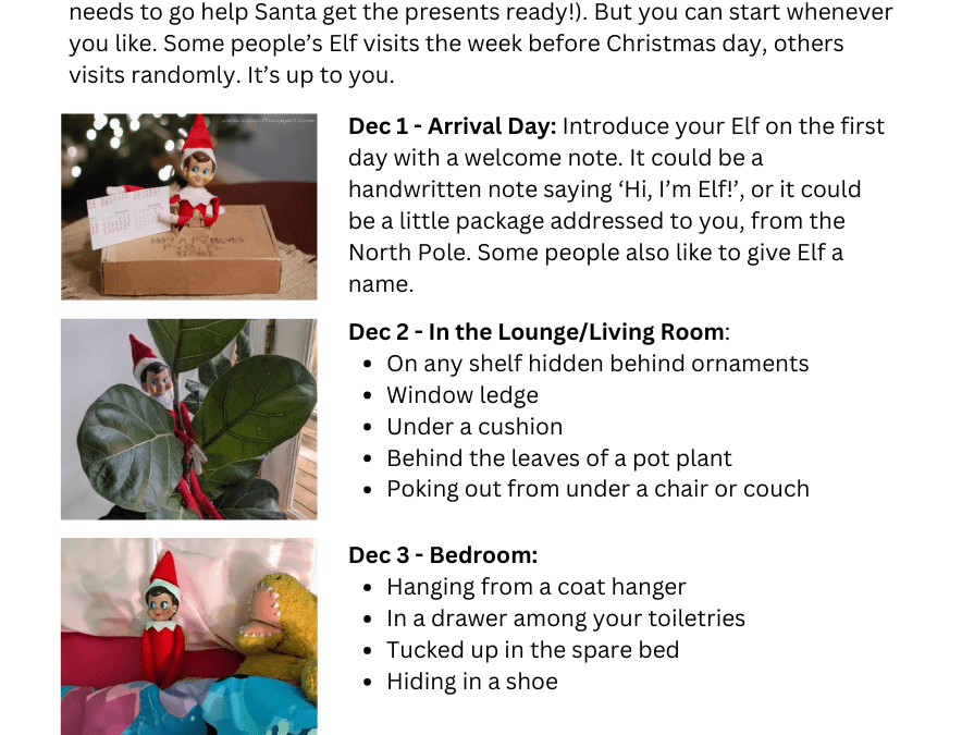 Elf On The Shelf Ideas