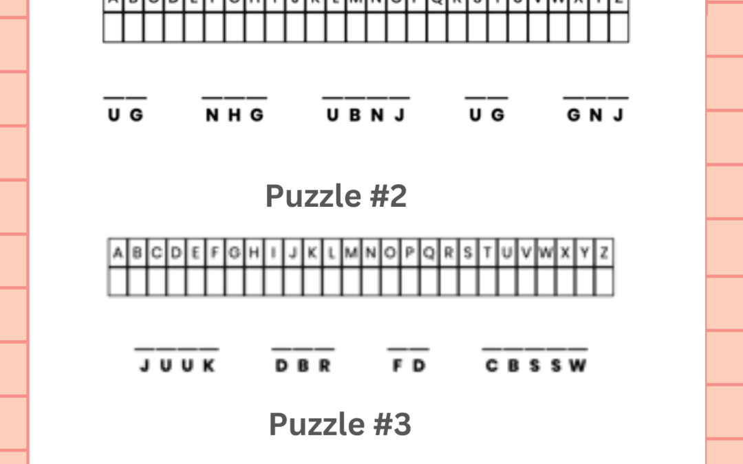 Food Cryptograms