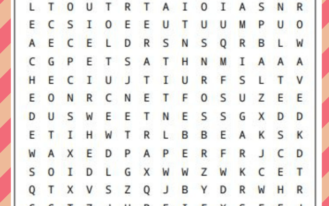 Baking Word Searches