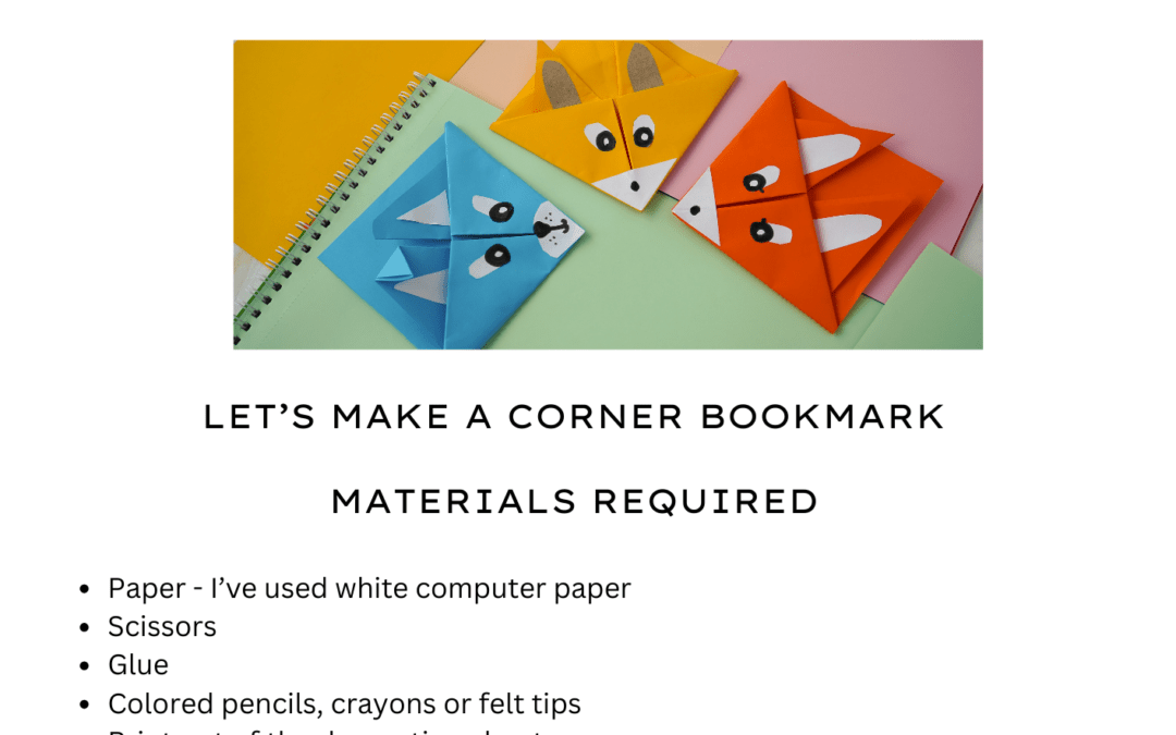 Corner Book Marks