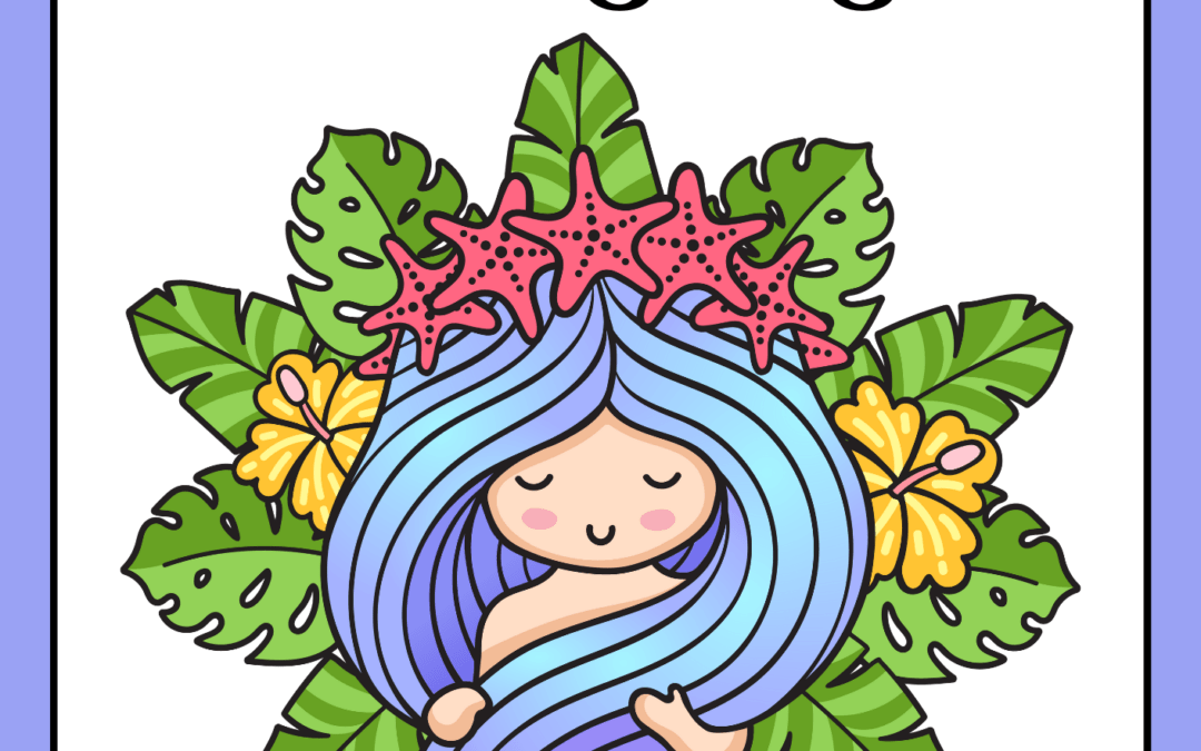 Mermaid Coloring Book