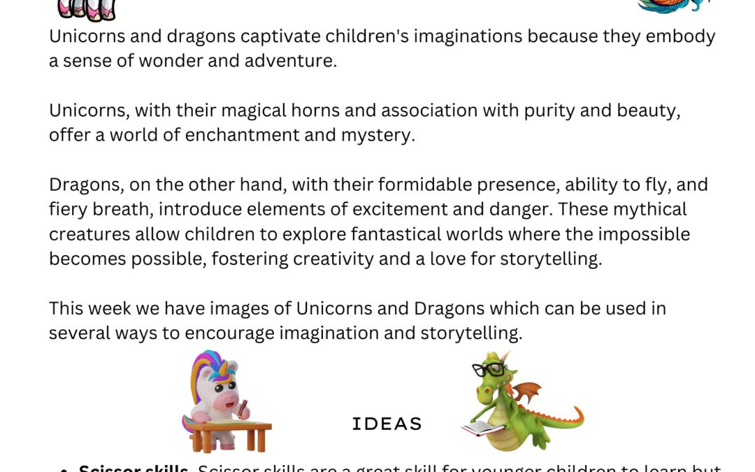 Newsletter Unicorns & Dragons