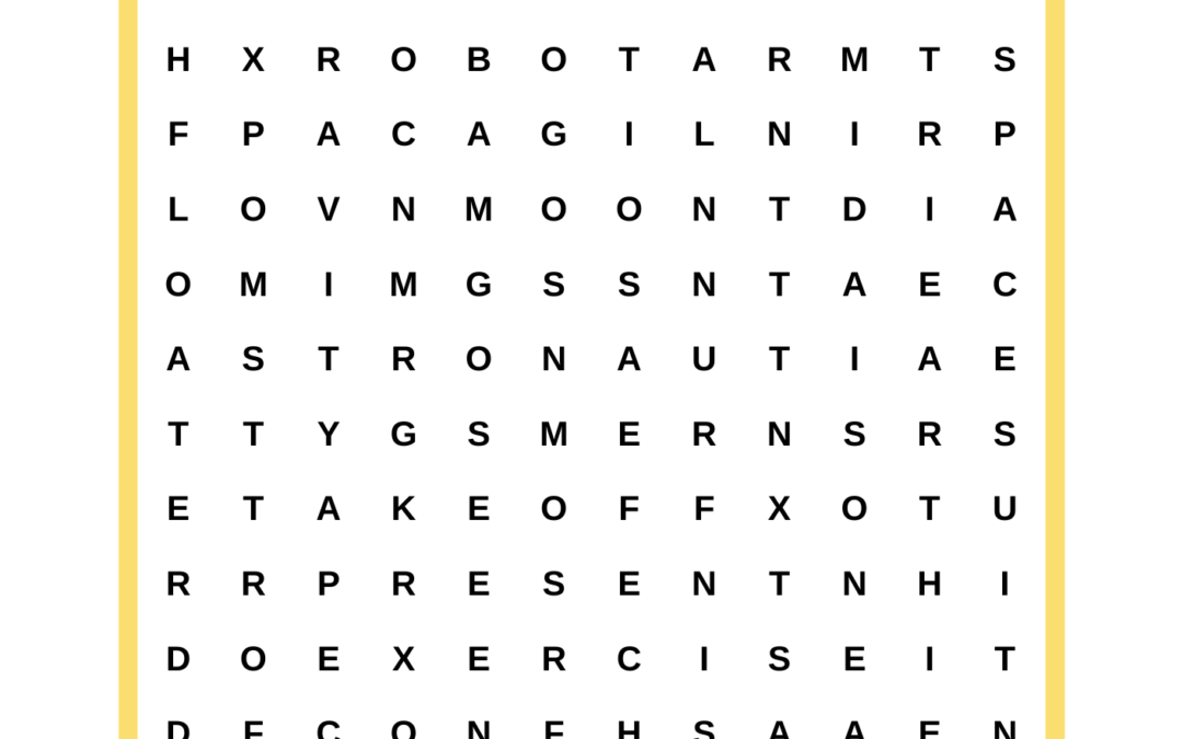 Space Word Searches